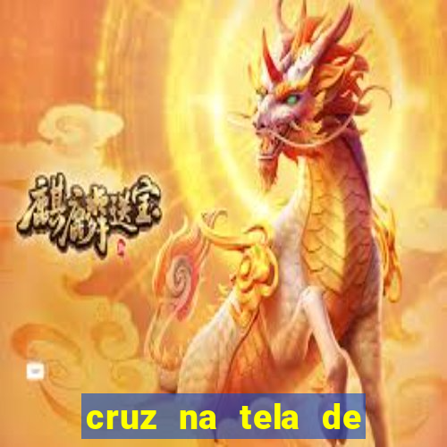 cruz na tela de cruz das